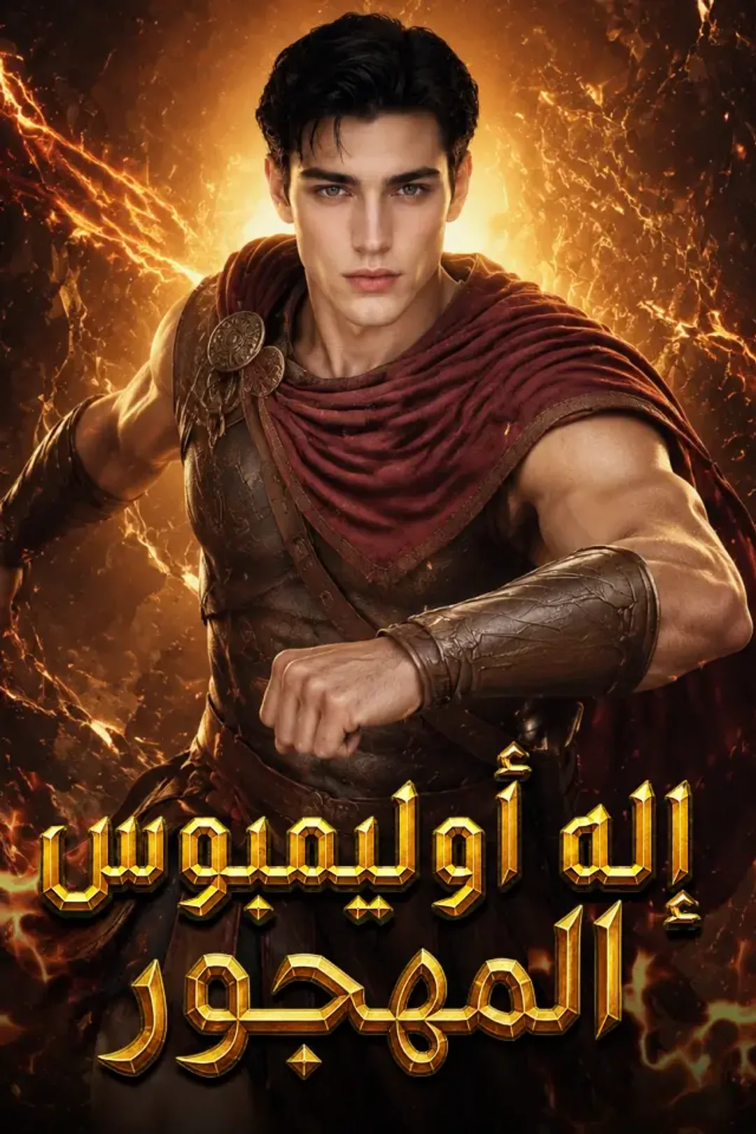 ملصق مسلسل «إله أوليمبوس المهجور»