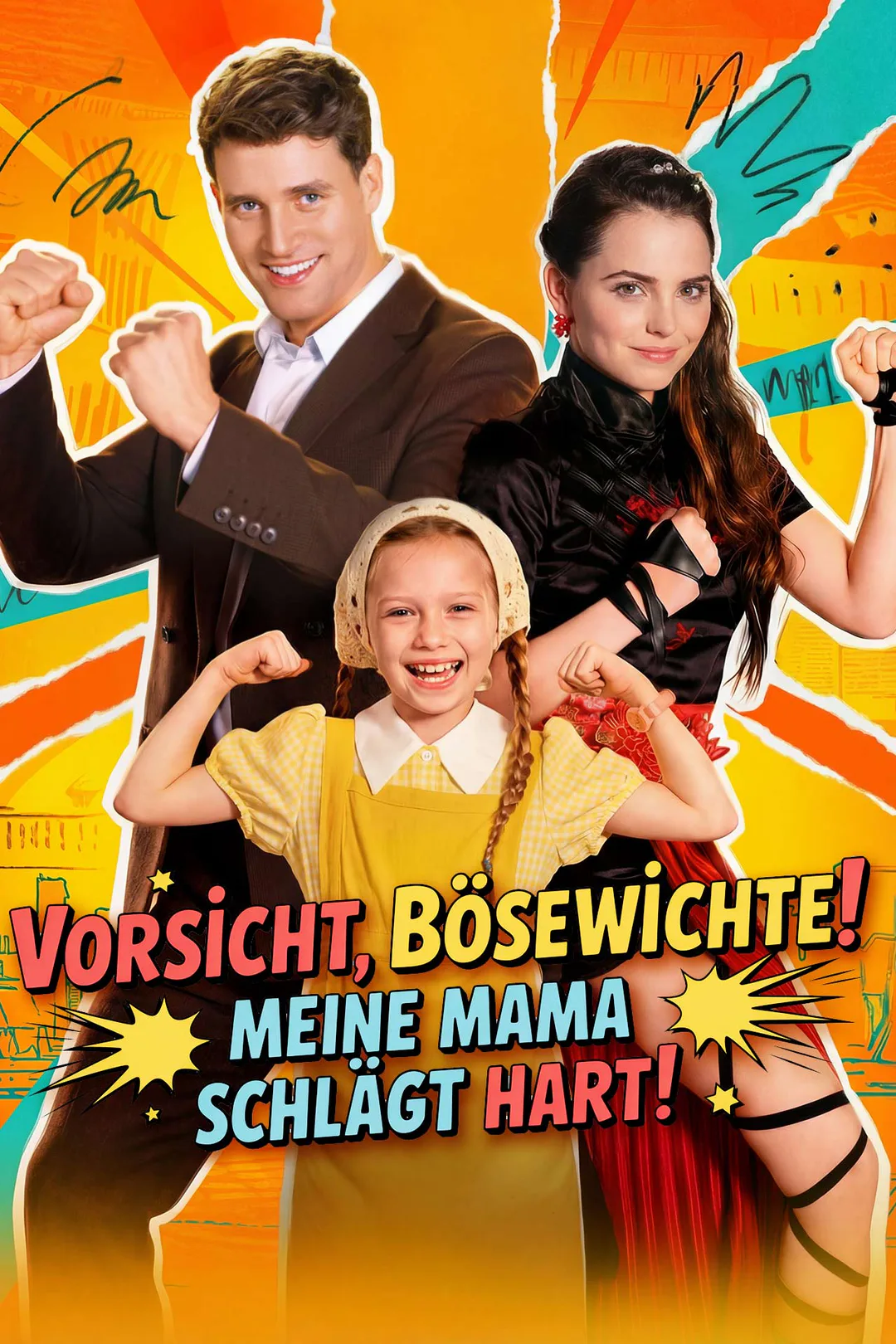Poster von Vorsicht, Bösewichte! Meine Mama Schlägt Hart!
