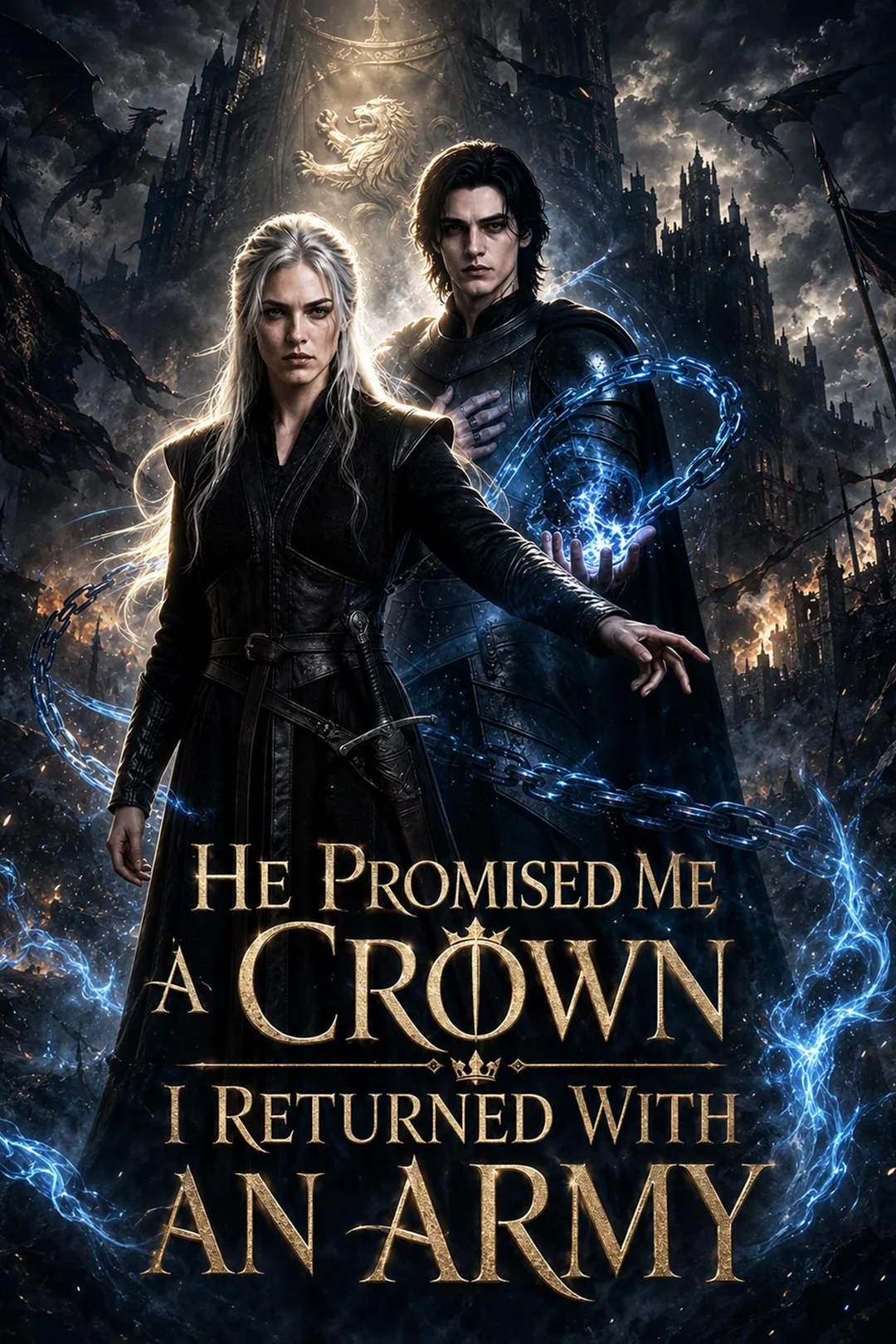 He Promised Me a Crown I Returned with an Army poster
