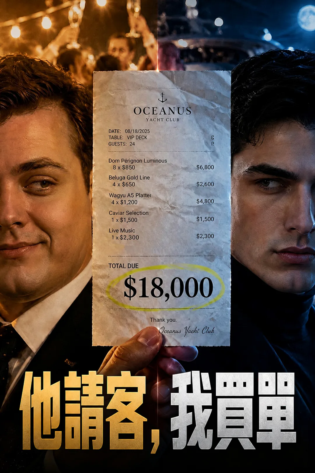 《他請客，我買單》海報