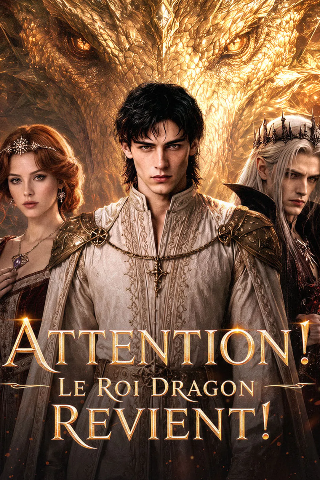 Affiche de Attention ! Le Roi Dragon revient !
