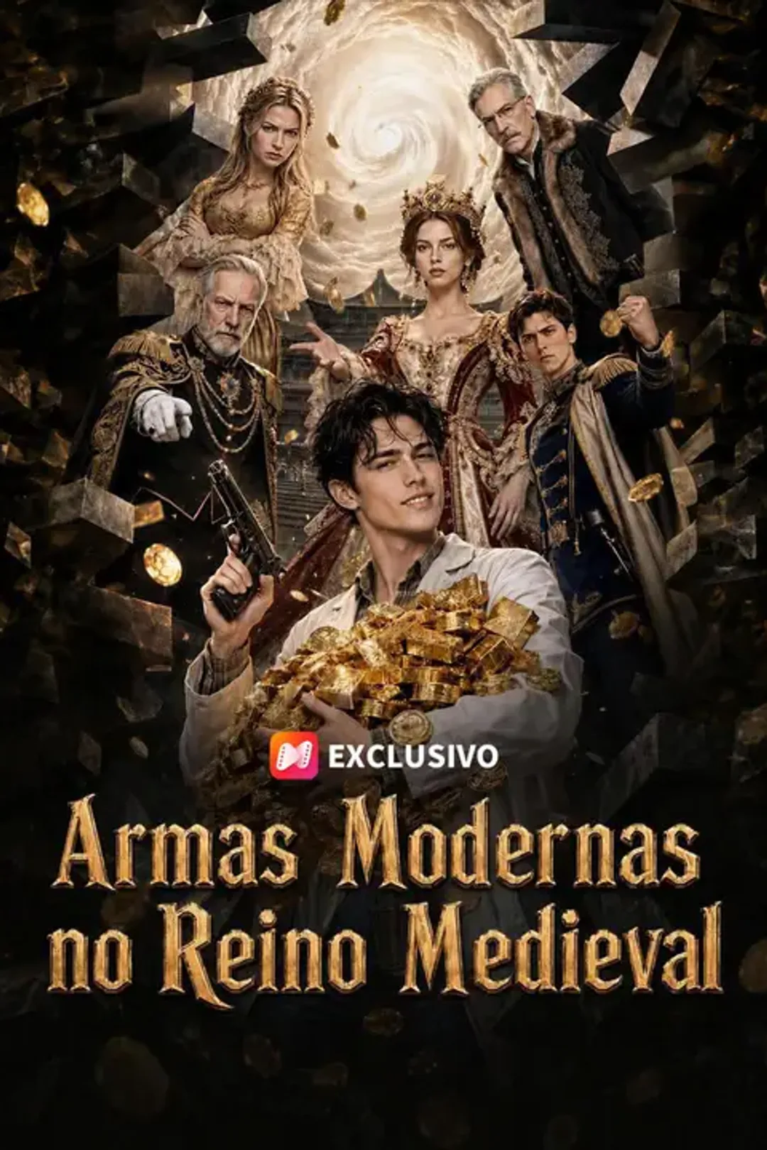 Pôster de Armas Modernas no Reino Medieval