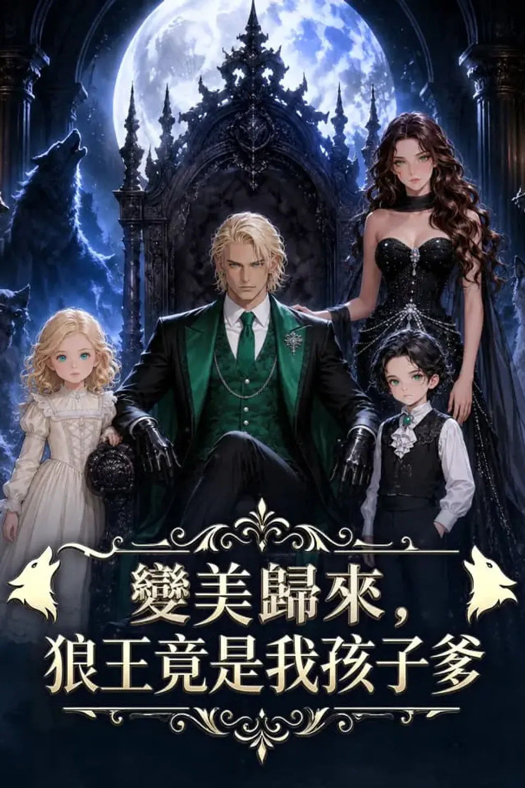 《變美歸來，狼王竟是我孩子爹》海報