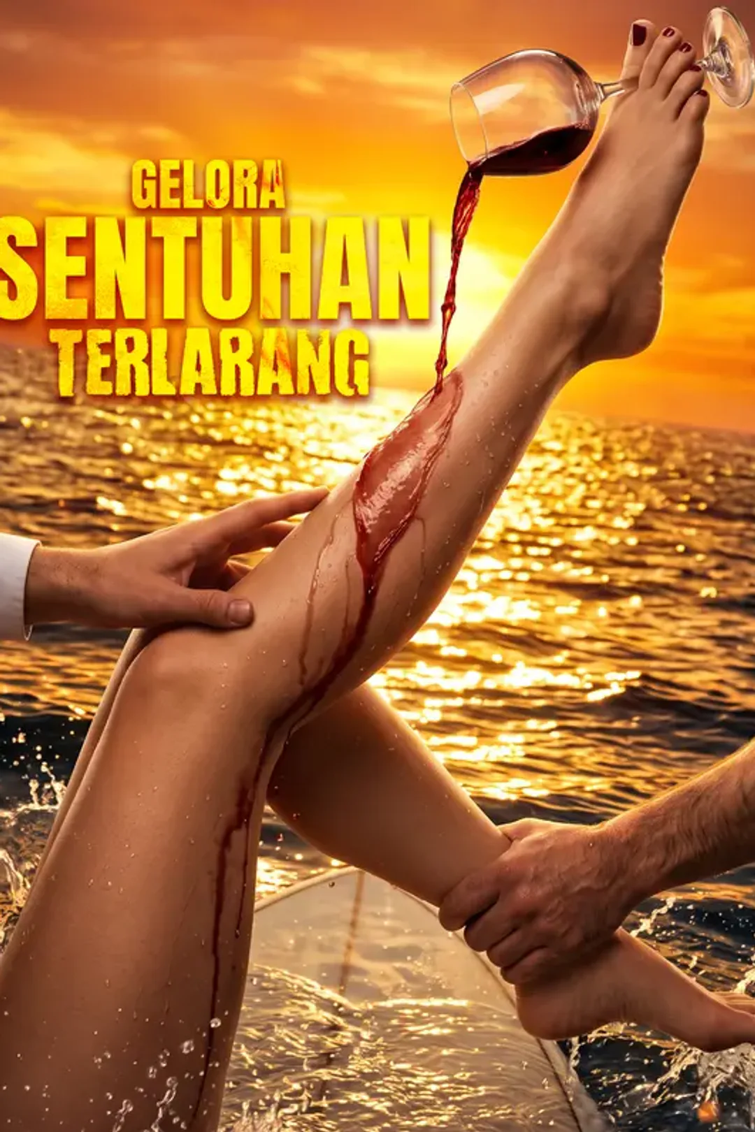 Poster Gelora Sentuhan Terlarang