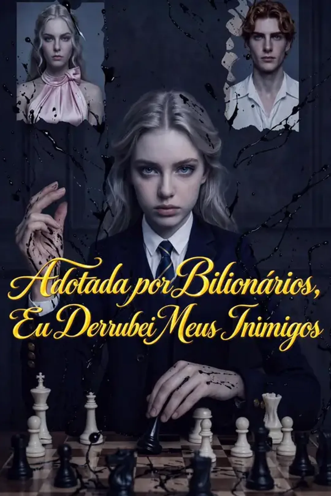 Pôster de Adotada por Bilionários, Eu Derrubei Meus Inimigos