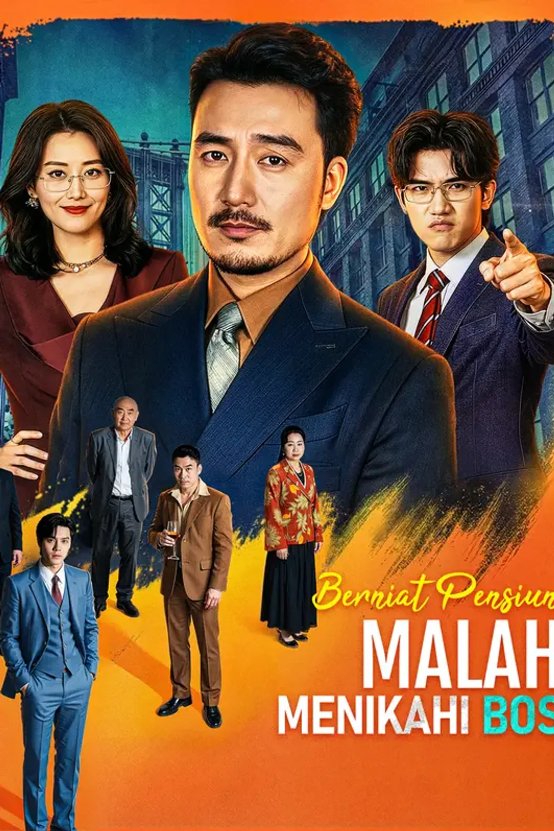 Poster Berniat Pensiun, Malah Menikahi Bos
