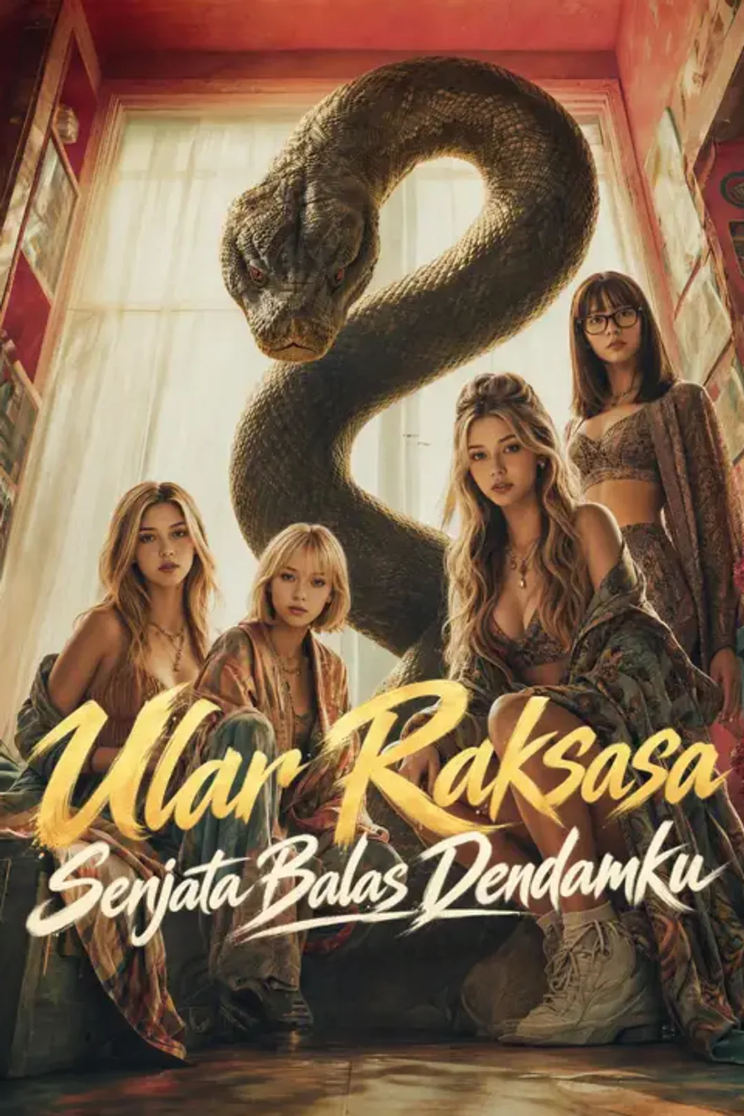 Poster Ular Raksasa Senjata Balas Dendamku