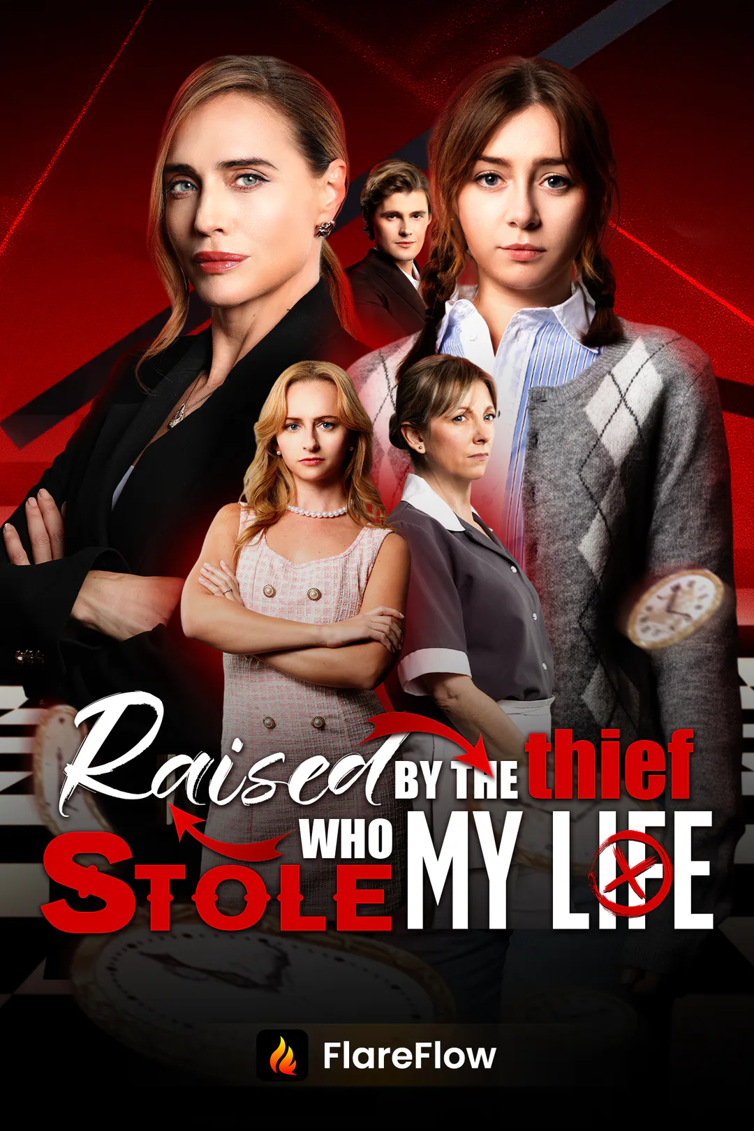 Raised by The Thief Who Stole My Life poster