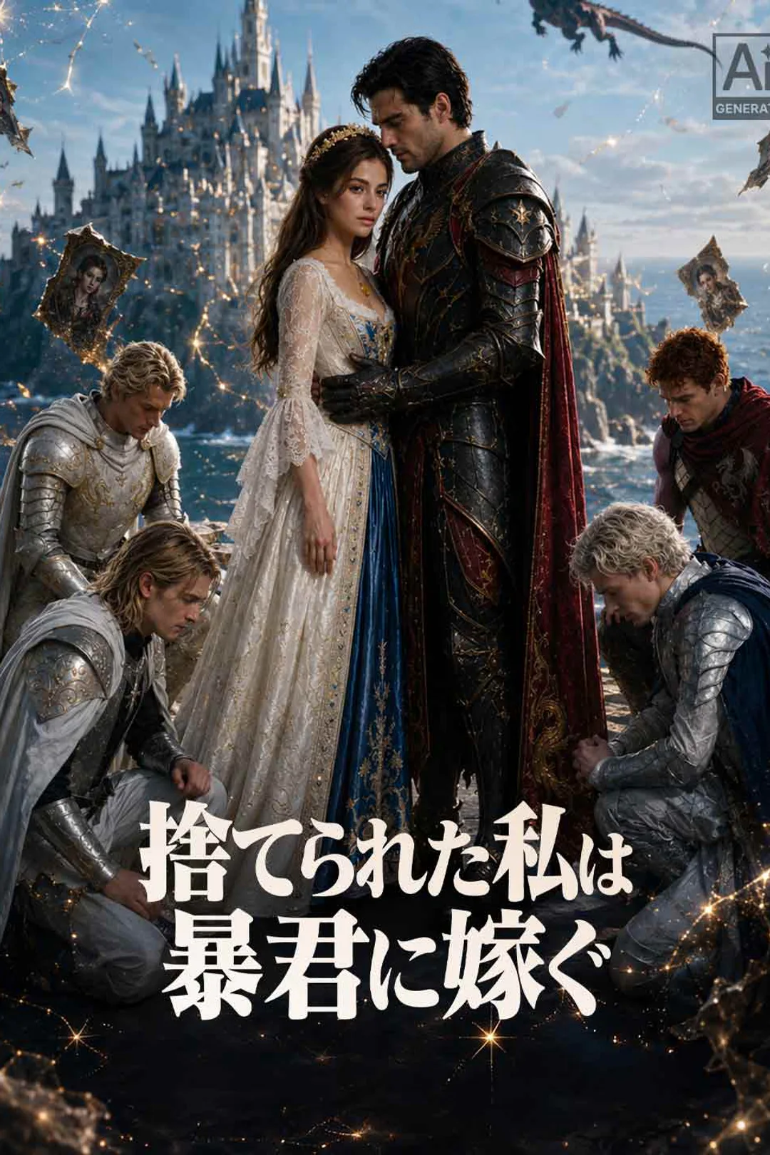 捨てられた私は暴君に嫁ぐのポスター