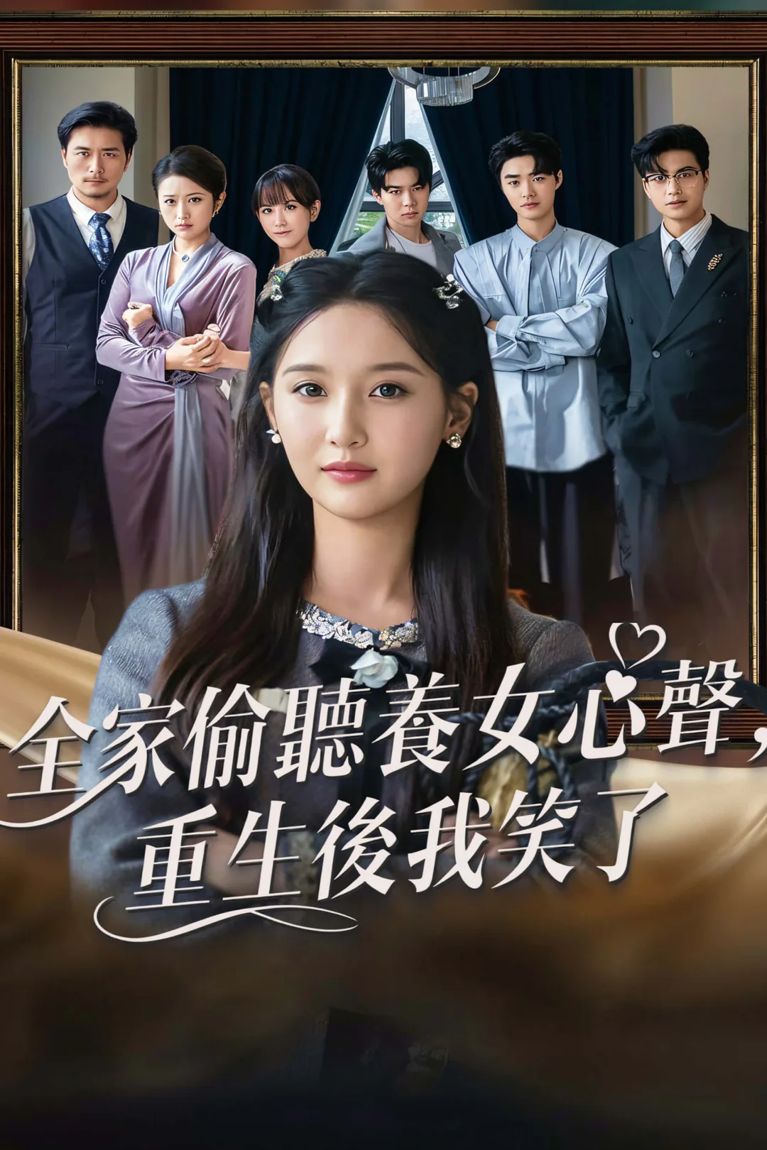 《全家偷聽養女心聲，重生後我笑了》海報