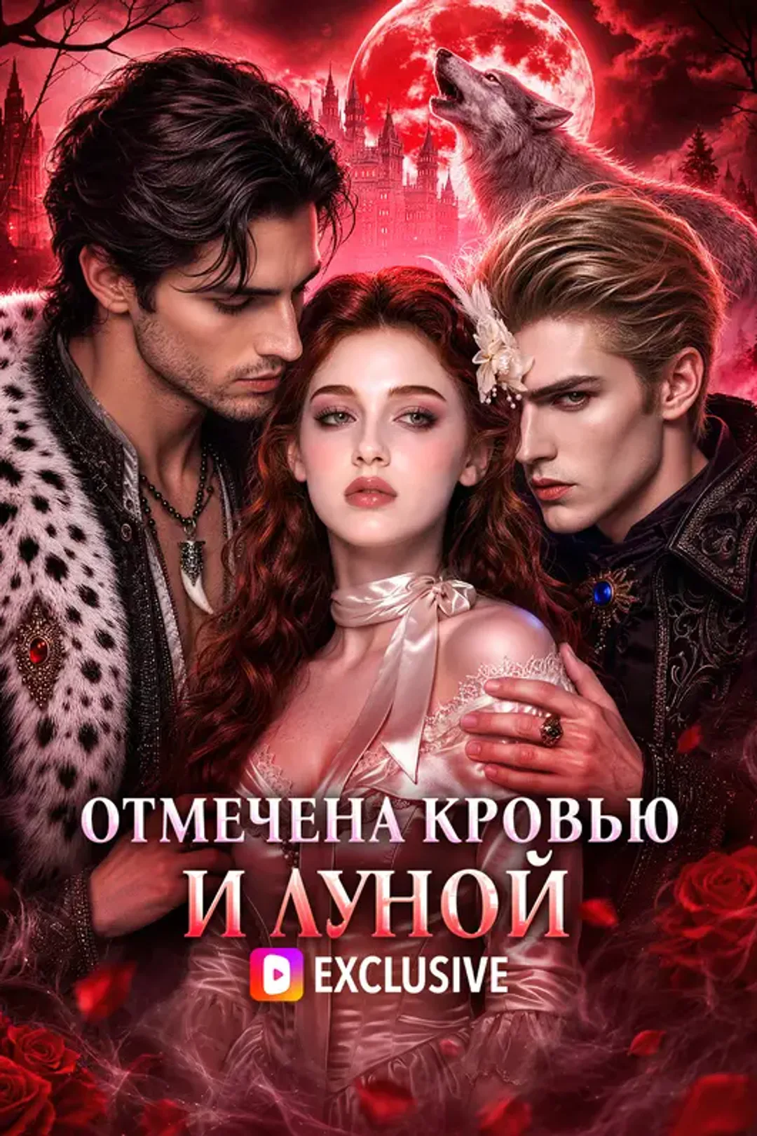 Постер сериала «Отмечена кровью и луной»