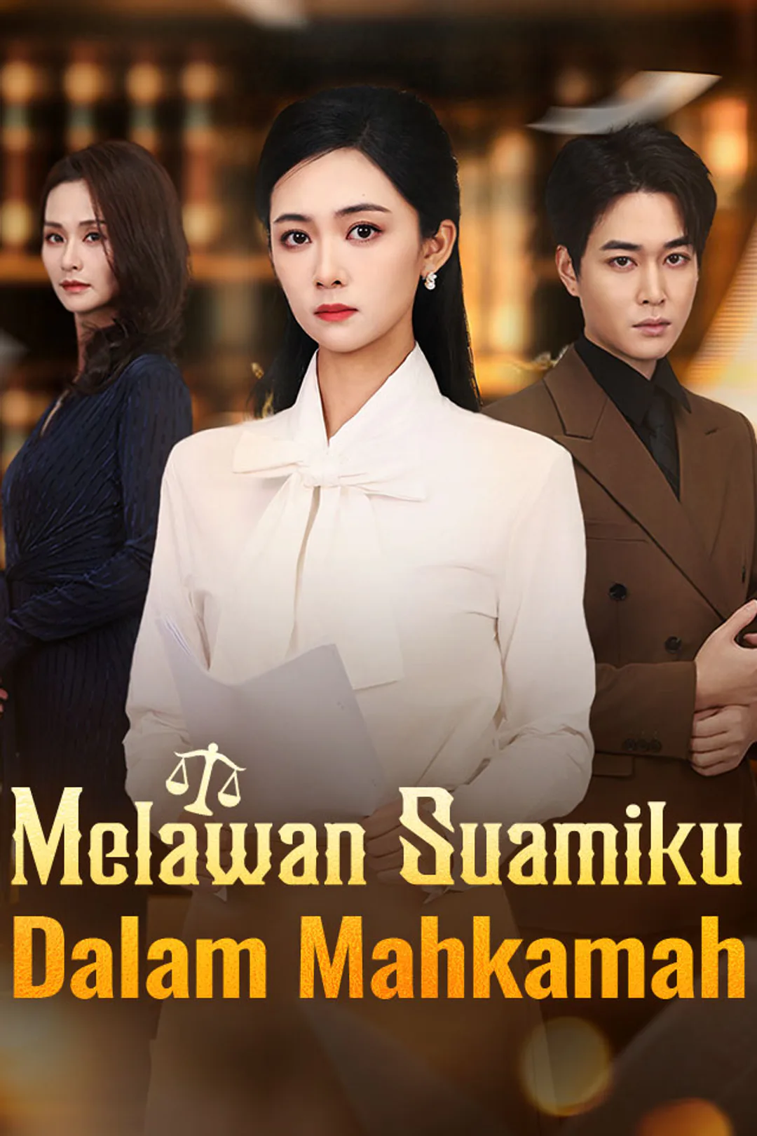 Poster Melawan Suamiku Dalam Mahkamah