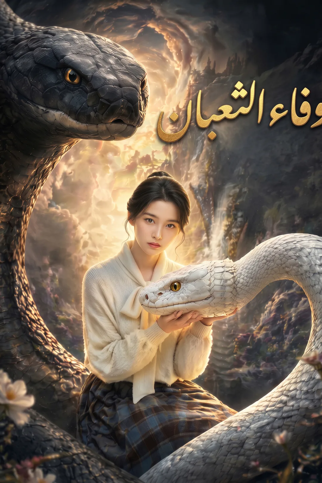 ملصق مسلسل «وفاء الثعبان»