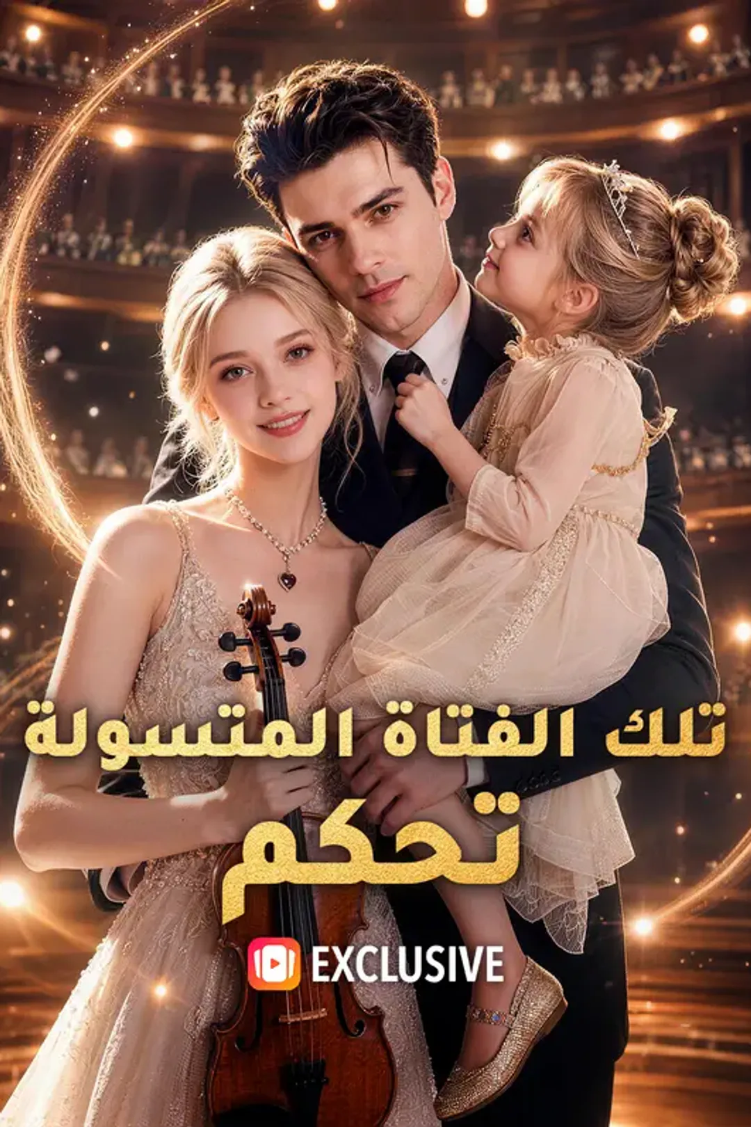 ملصق مسلسل «تلك الفتاة المتسولة تحكم»