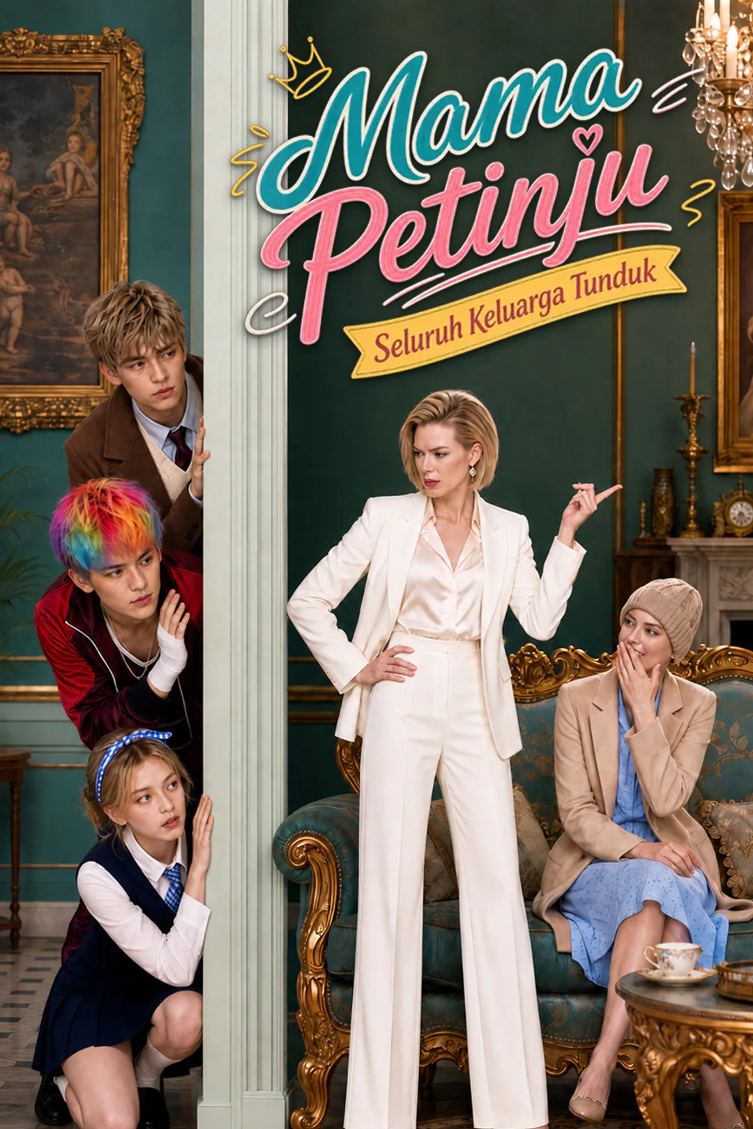 Poster Mama Petinju, Seluruh Keluarga Tunduk