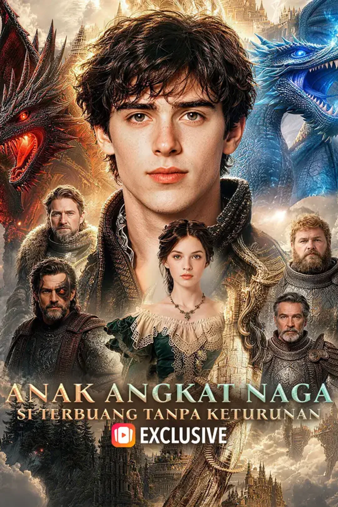 Poster Anak Angkat Naga: Si Terbuang Tanpa Keturunan