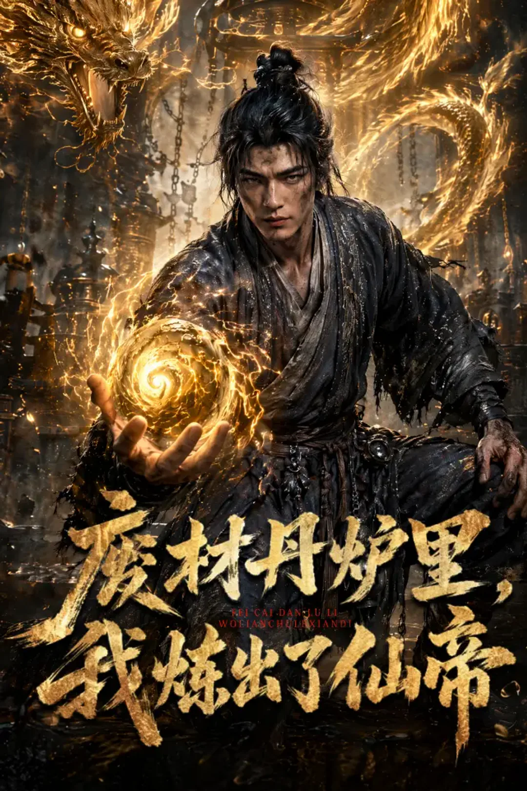 《废材丹炉里，我炼出了仙帝》海报