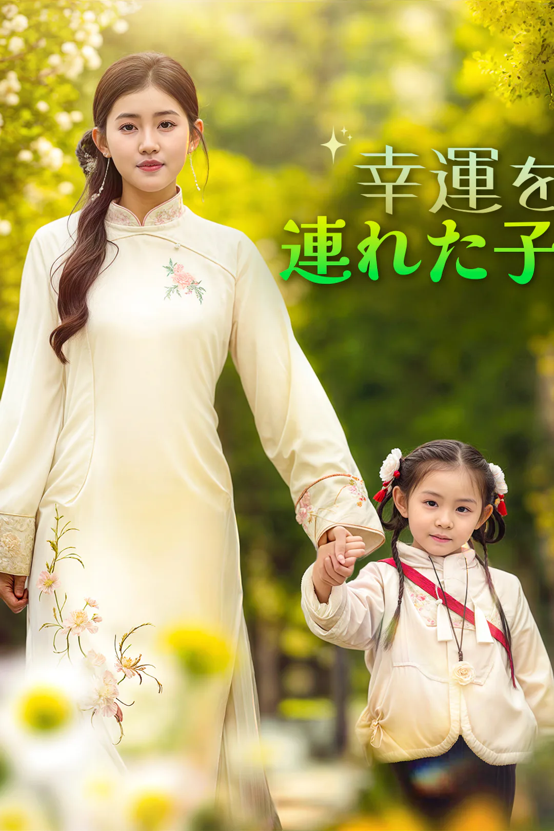 幸運を連れた子のポスター