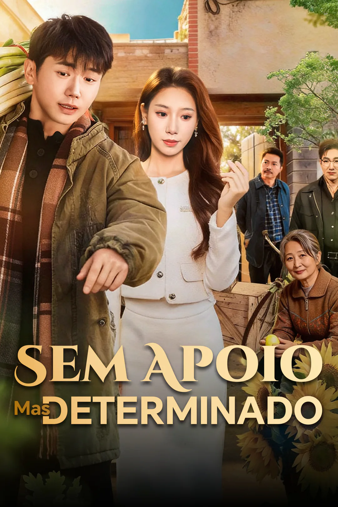 Pôster de Sem Apoio, Mas Determinado