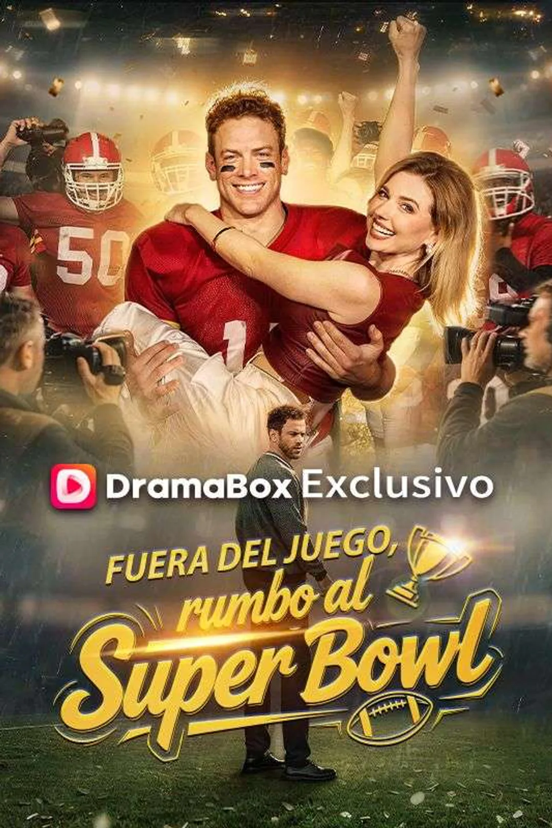 Póster de Fuera del juego, rumbo al Super Bowl