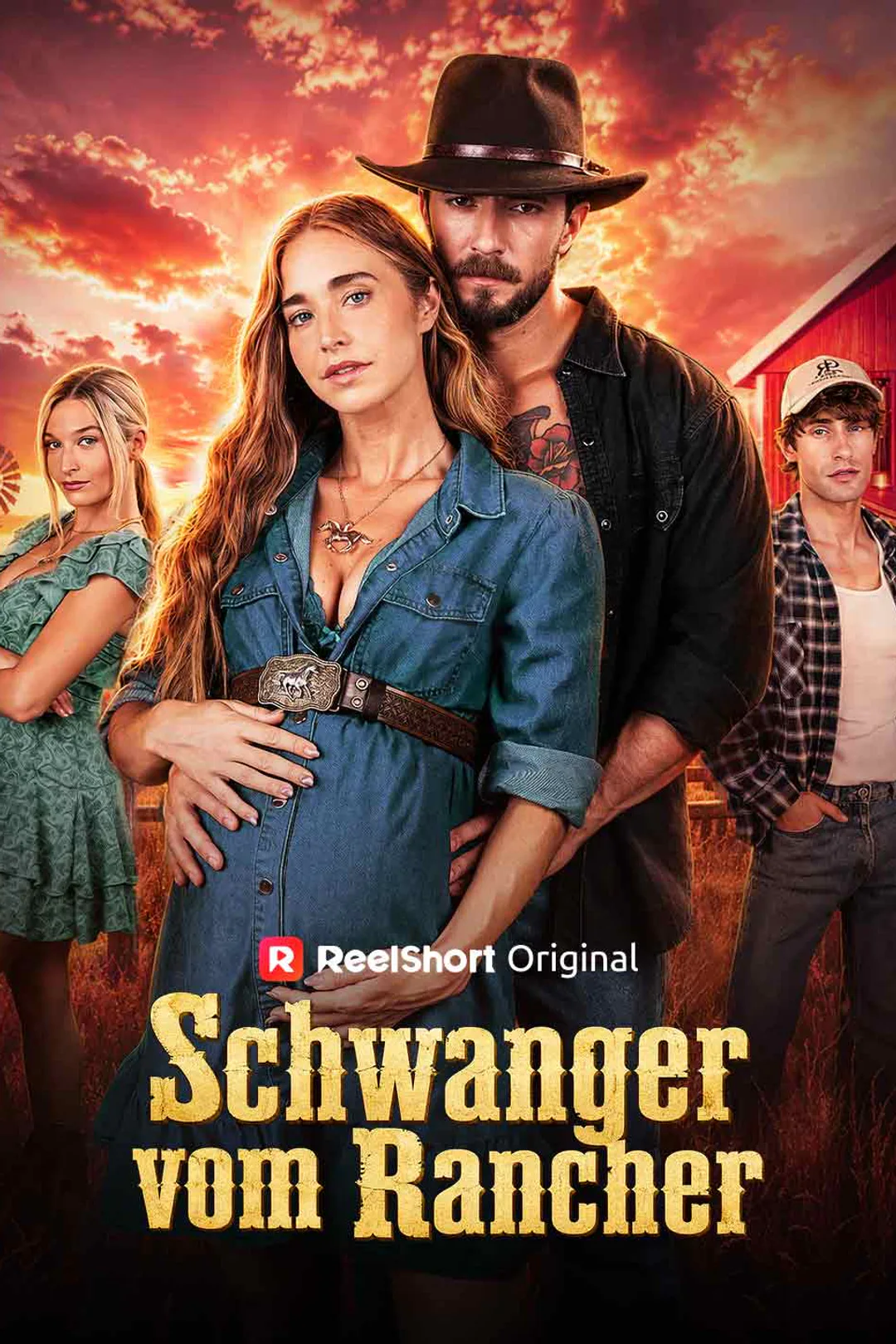 Poster von Schwanger vom Rancher