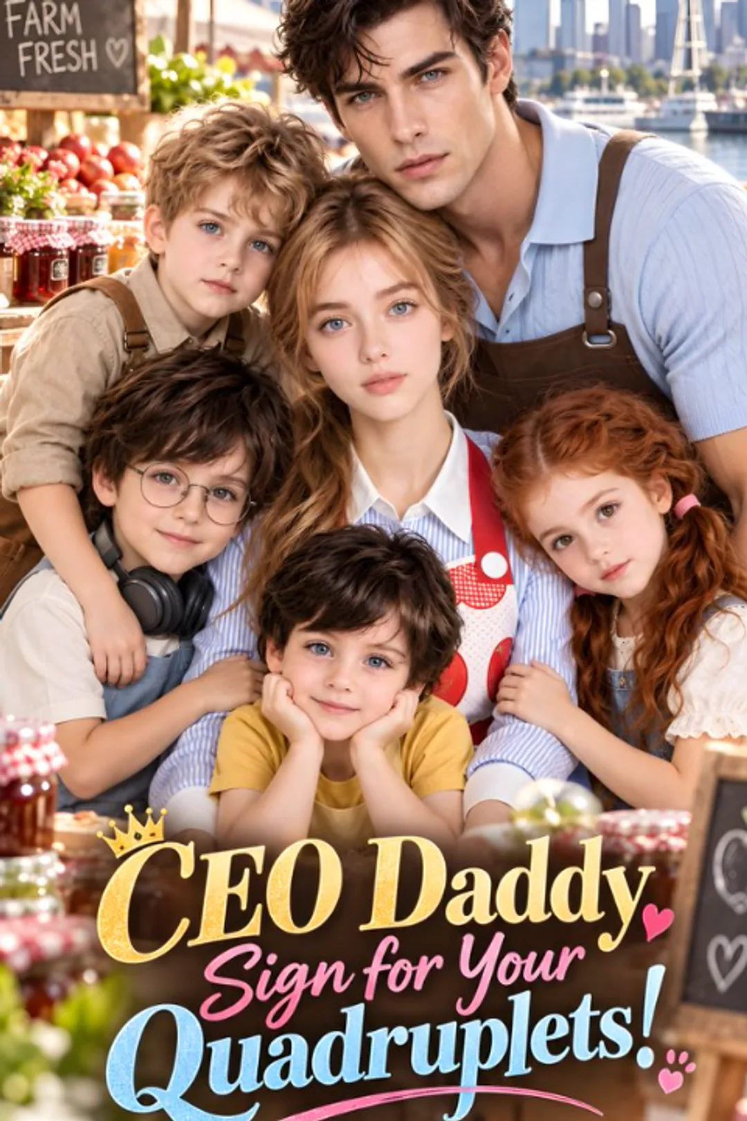 CEO Daddy, Sign for Your Quadruplets! poster