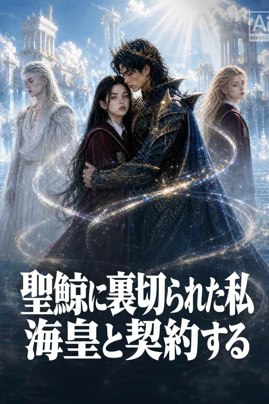 聖鯨に裏切られた私 海皇と契約するのポスター