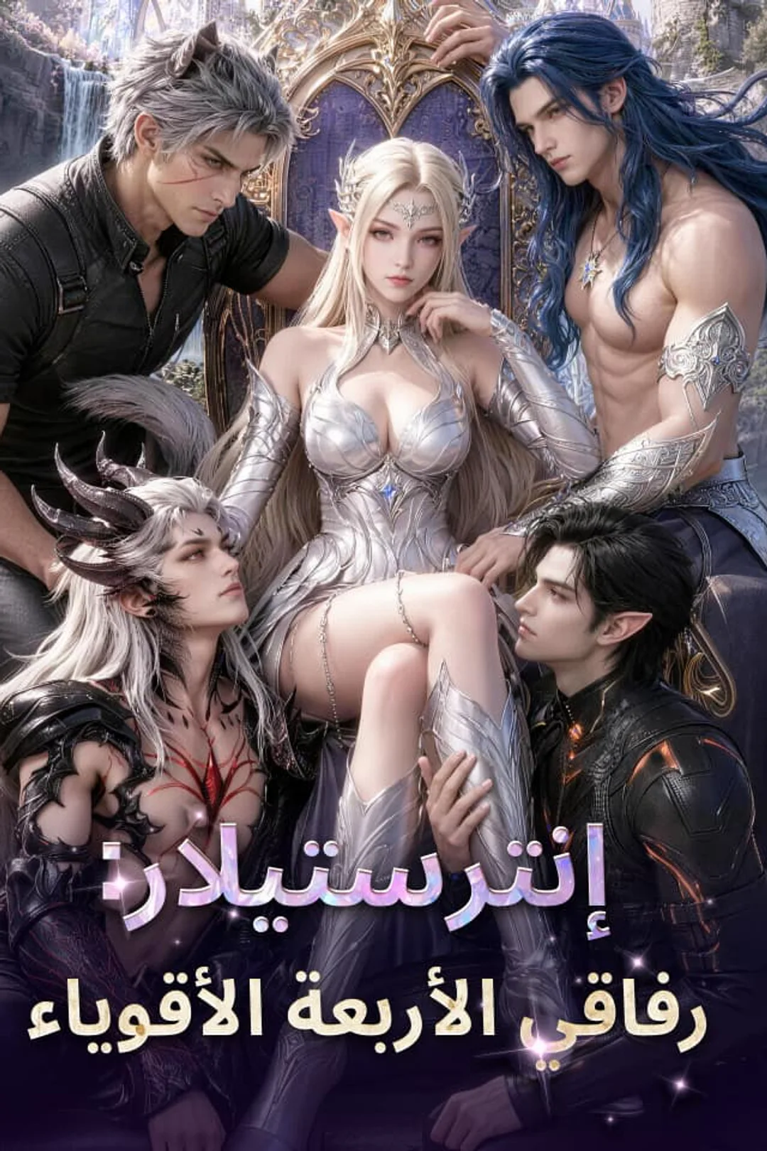 ملصق مسلسل «‫إنترستيلار: رفاقي الأربعة الأقوياء‬»