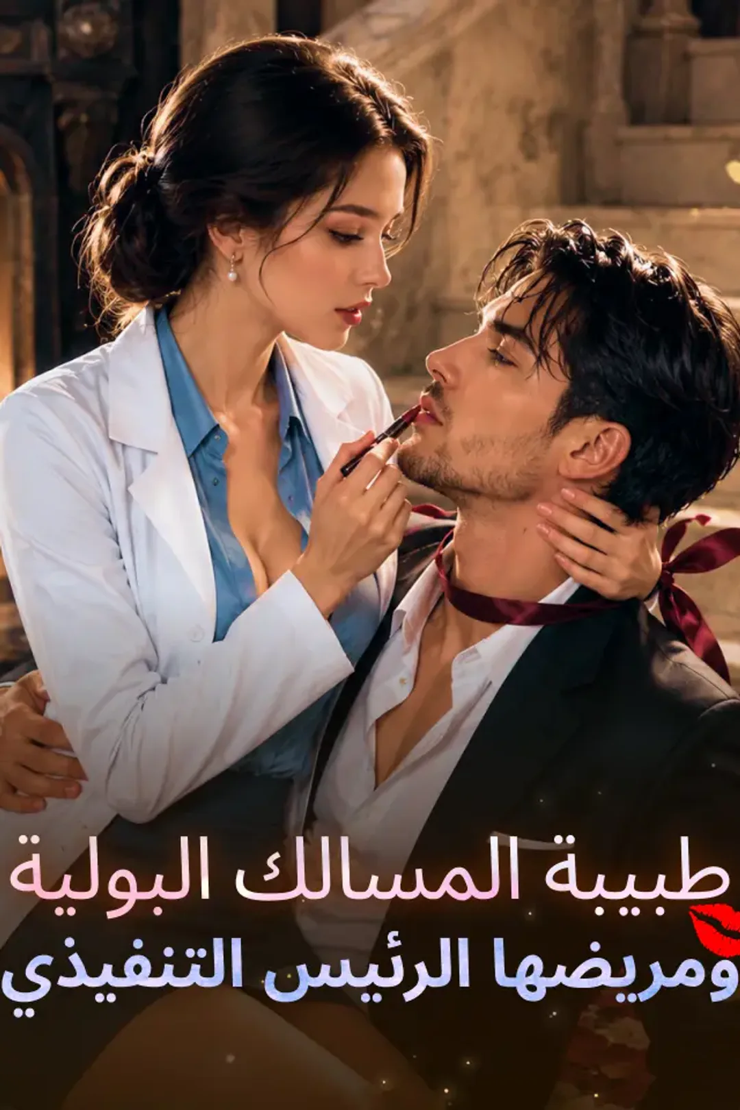 ملصق مسلسل «طبيبة المسالك البولية ومريضها الرئيس التنفيذي»