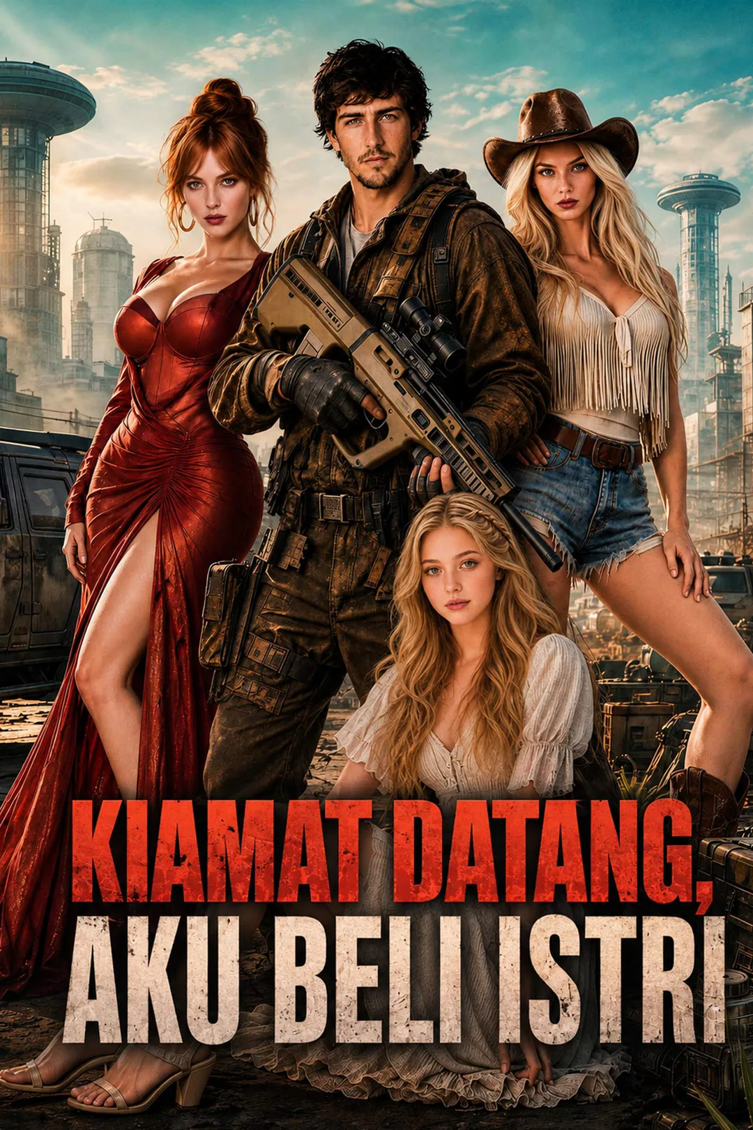 Poster Kiamat Datang, Aku Beli Istri
