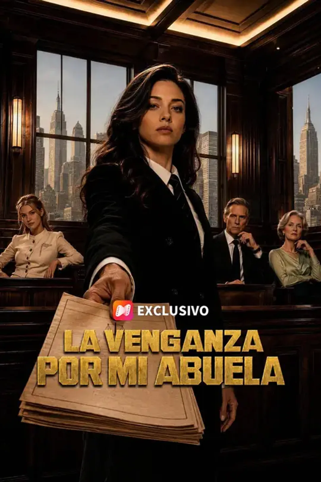 Póster de La venganza por mi abuela