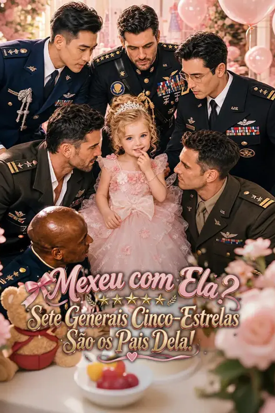 Pôster de Mexeu com Ela? Sete Generais Cinco-Estrelas São os Pais Dela!