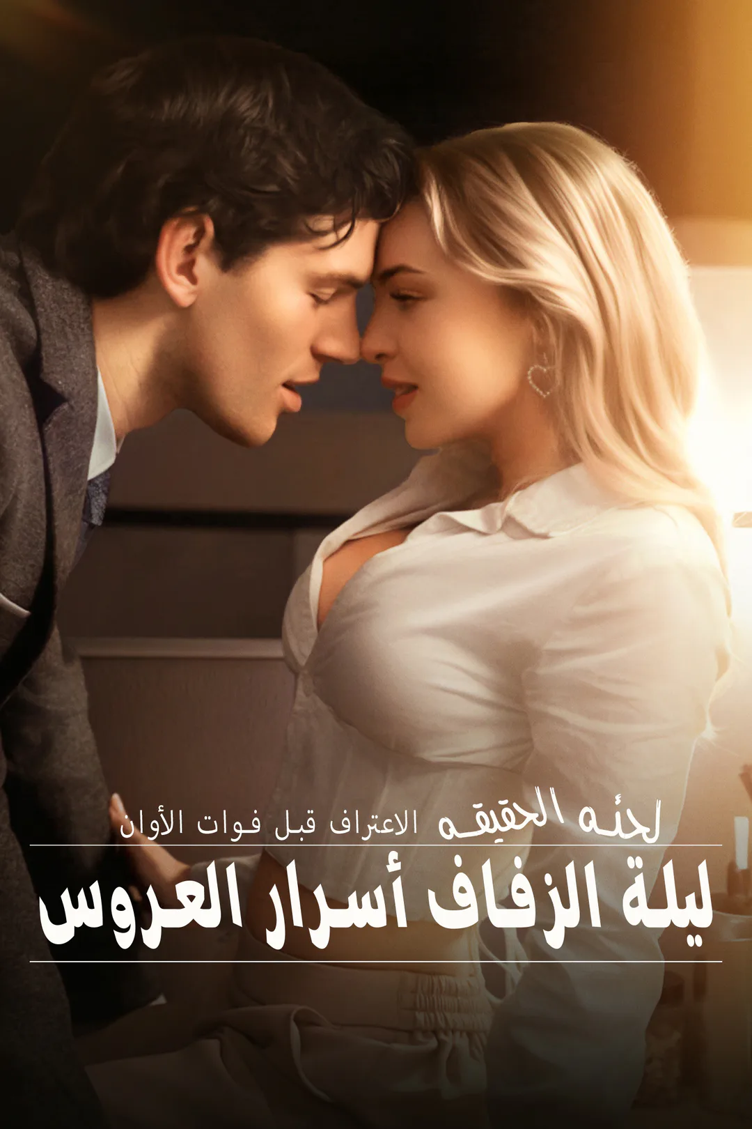 ملصق مسلسل «الاعتراف قبل فوات الأوان لحظة الحقيقة ليلة الزفاف أسرار العروس»