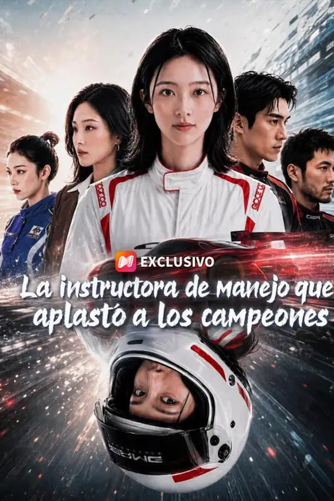 Póster de La instructora de manejo que aplastó a los campeones