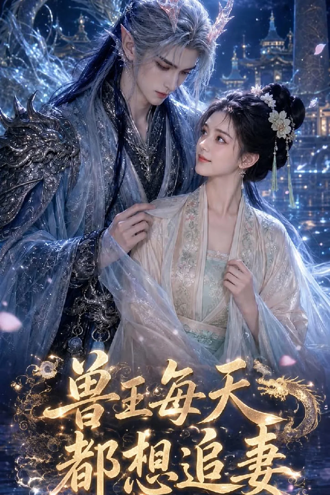 《獸王每天都想追妻》海報