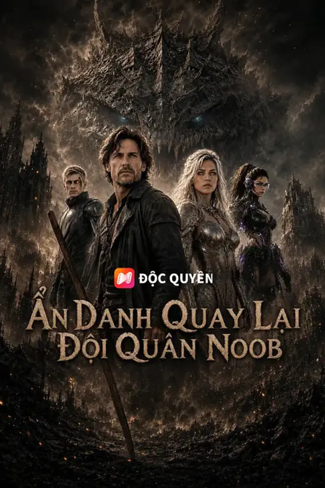 Poster phim Ẩn Danh Quay Lại Đội Quân Noob