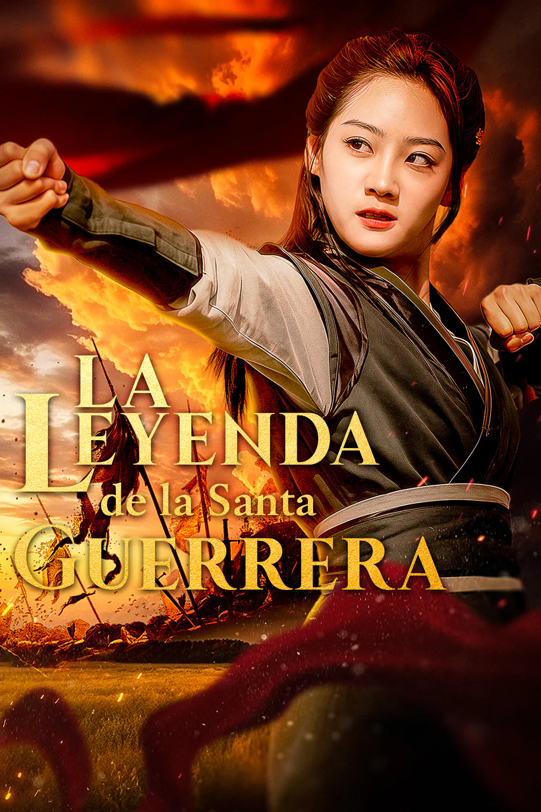 Póster de La leyenda de la Santa Guerrera