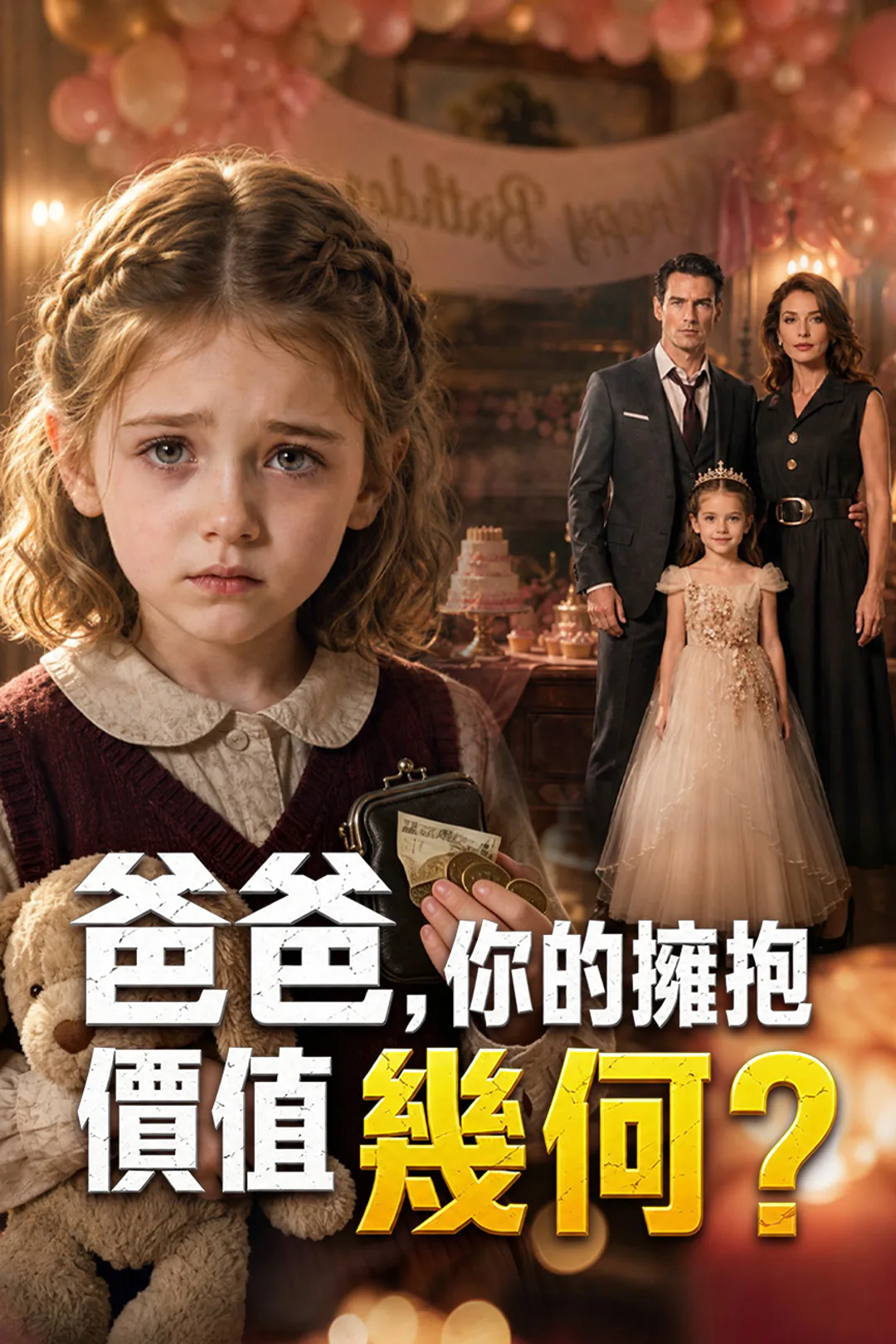《爸爸，你的擁抱價值幾何？》海報