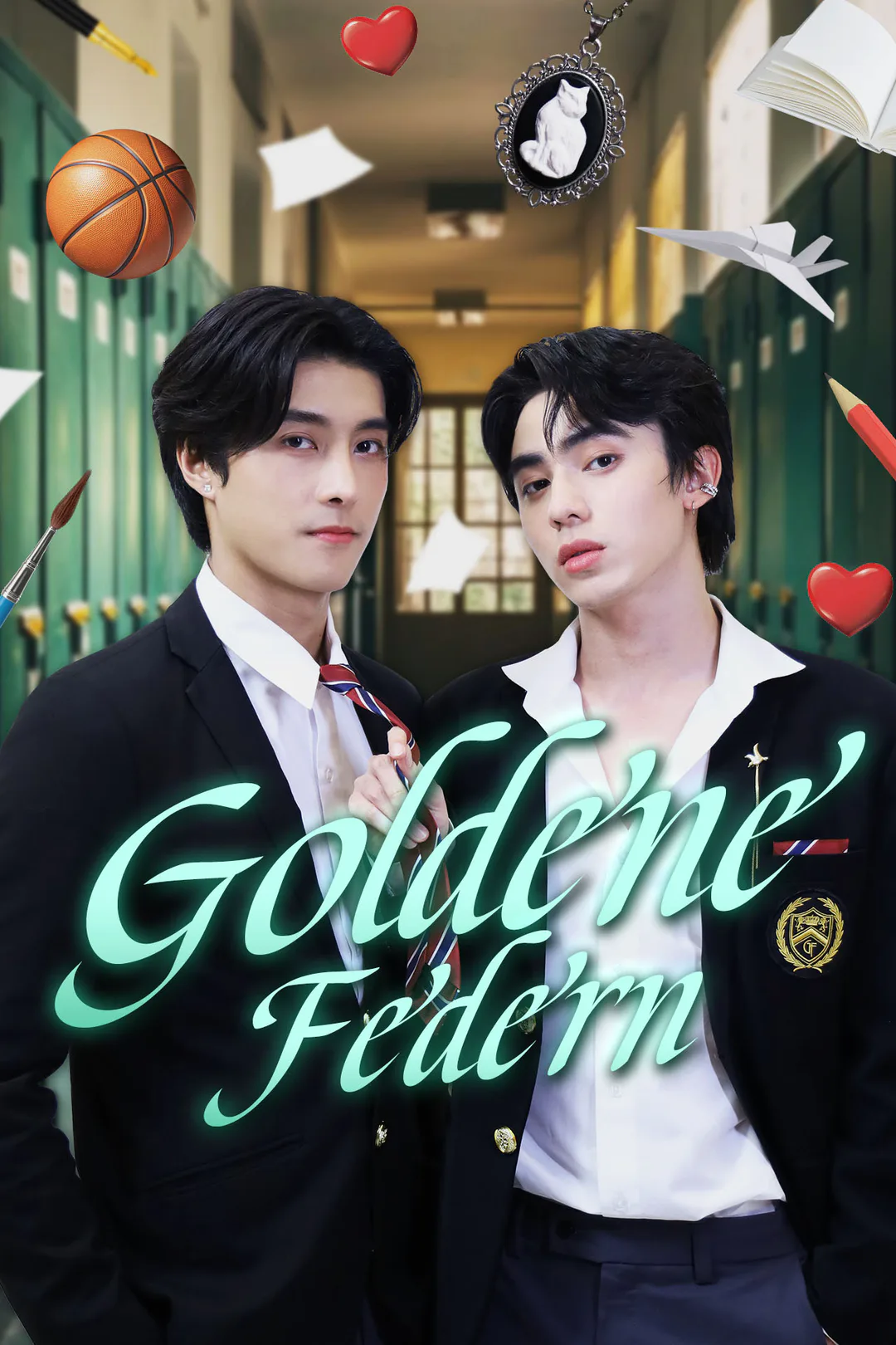 Poster von Goldene Federn
