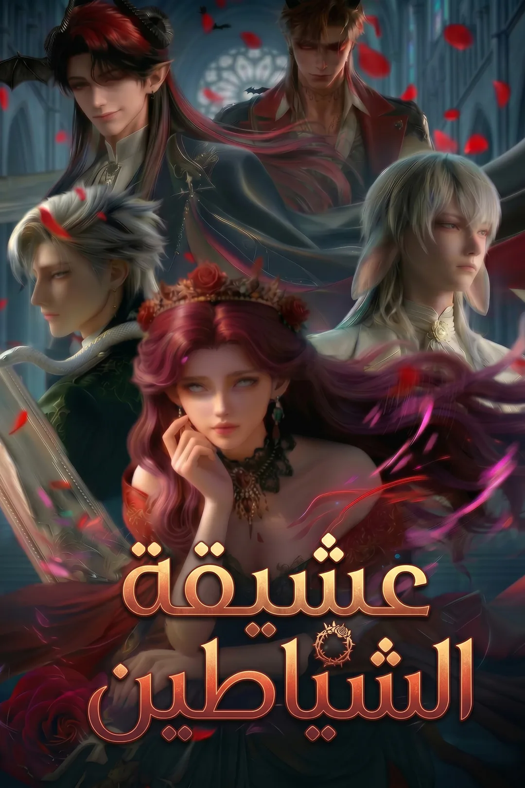 ملصق مسلسل «عشيقة الشياطين»