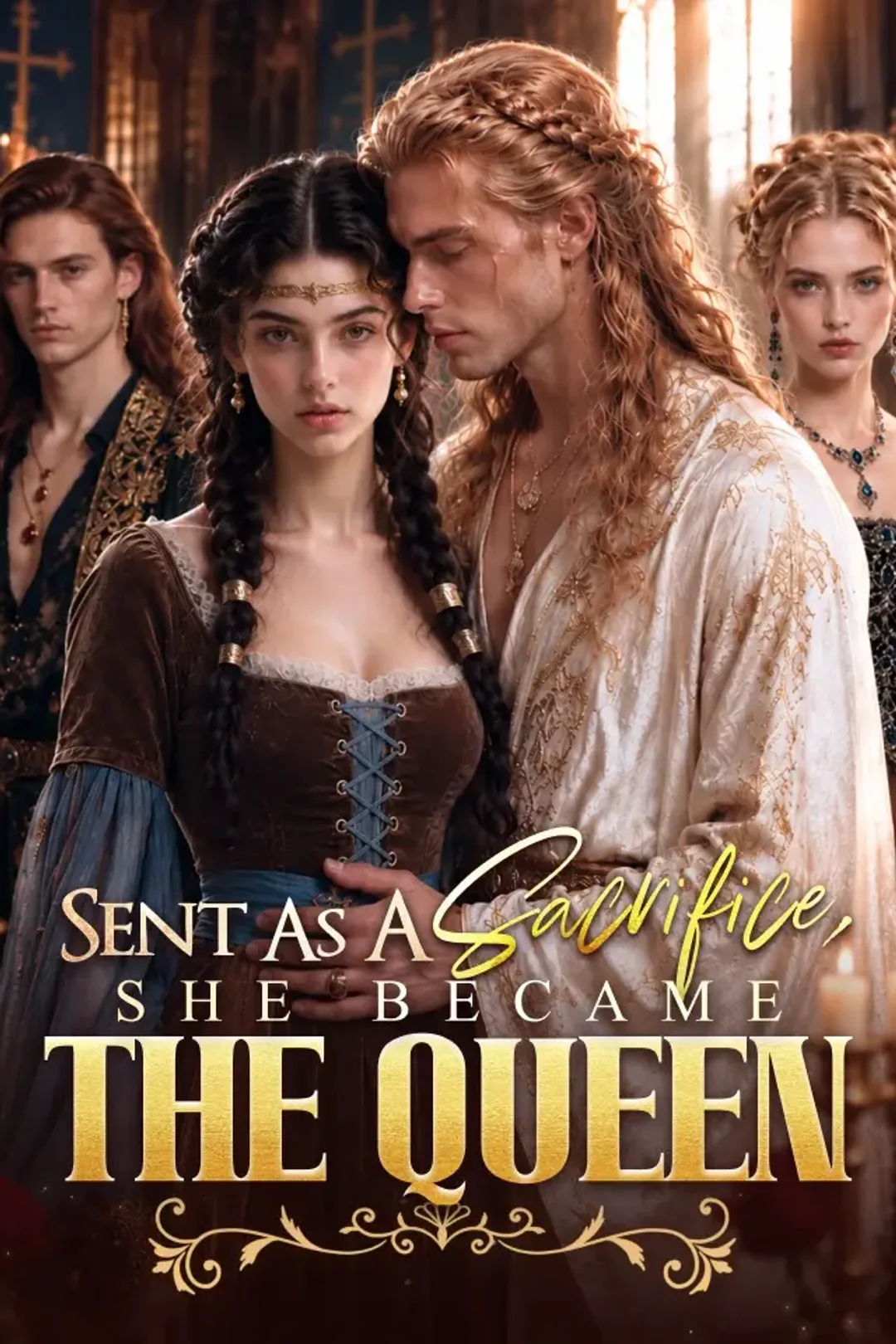 Sent As A Sacrifice, She Became The Queen poster