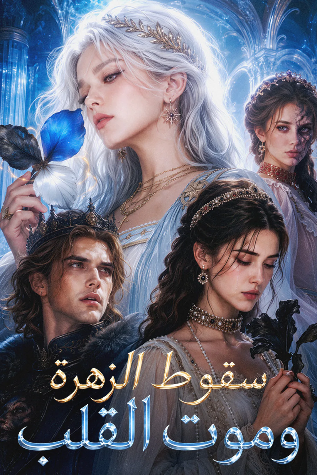 ملصق مسلسل «سقوط الزهرة وموت القلب»