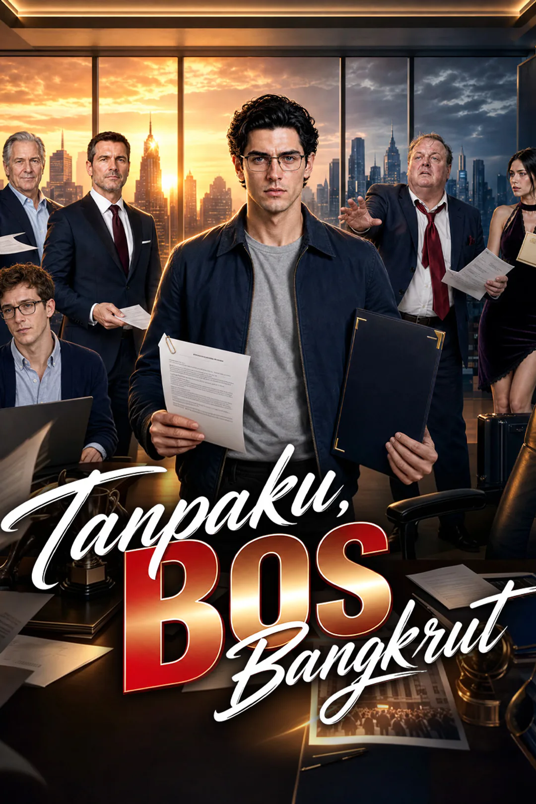 Poster Tanpaku, Bos Bangkrut