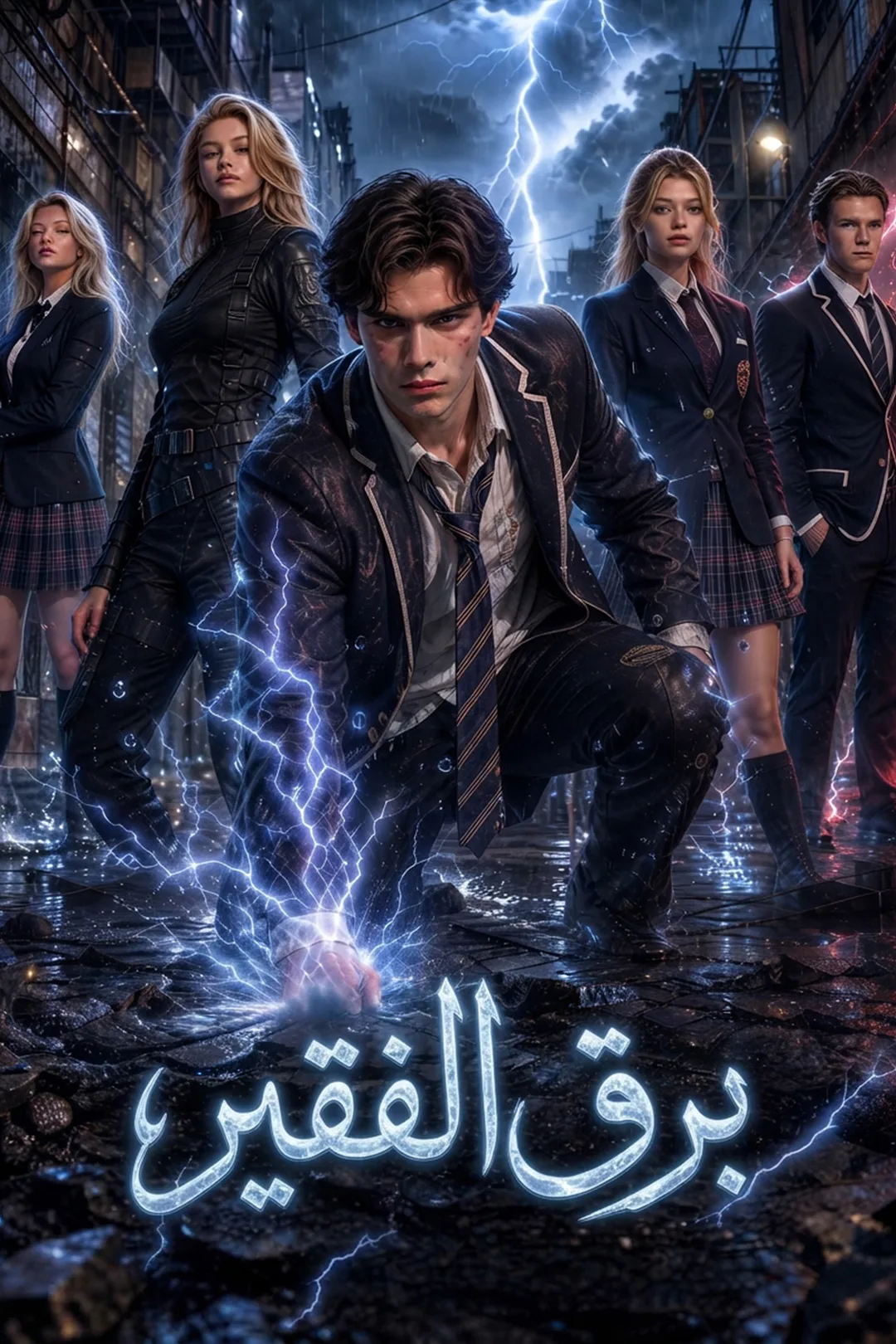 ملصق مسلسل «برق الفقير»