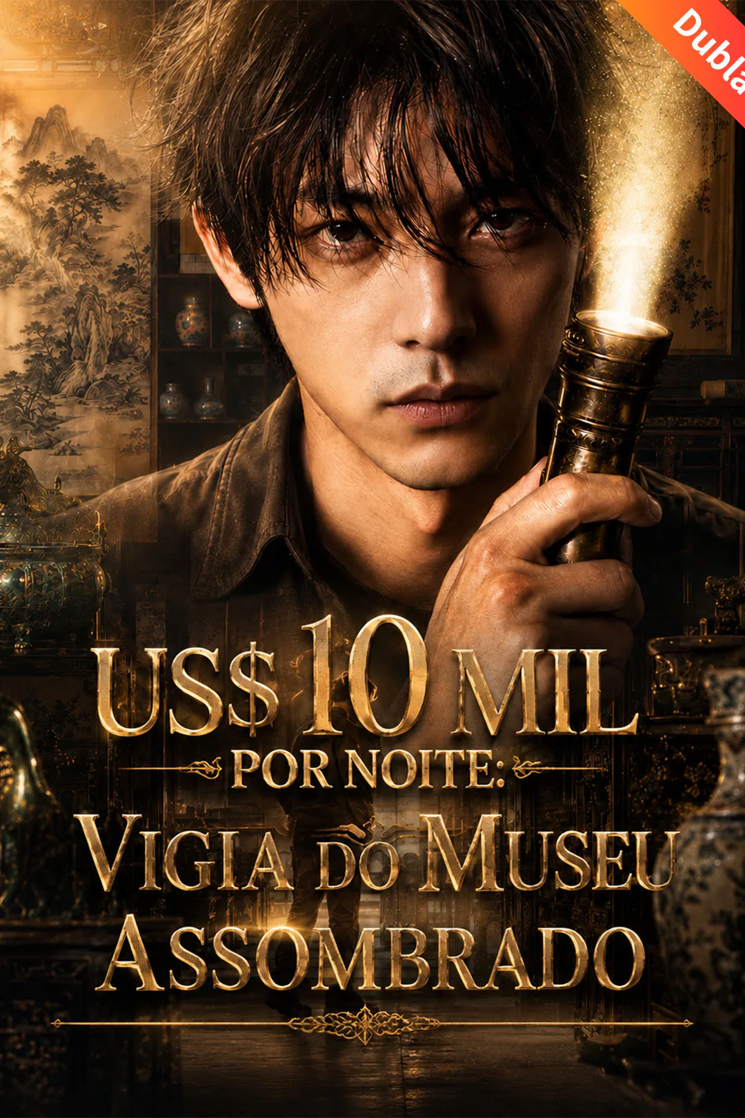 Pôster de US$ 10 Mil por Noite: Vigia do Museu Assombrado