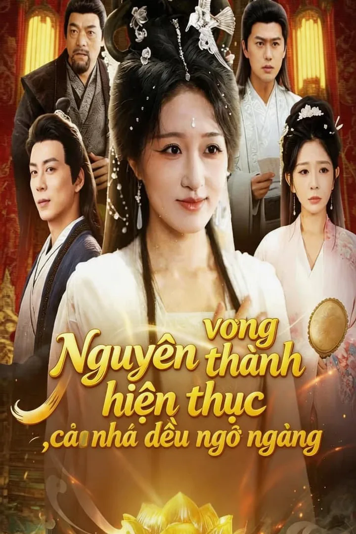 Poster phim Nguyện vọng thành hiện thực, cả nhà đều ngỡ ngàng