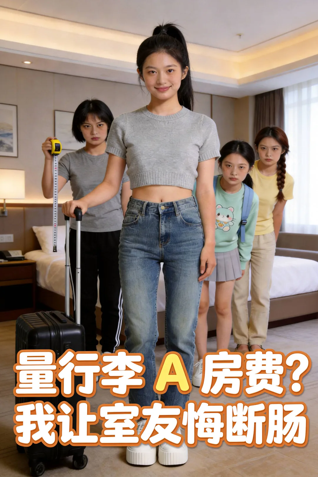 《量行李A房费?我让室友悔断肠》海报