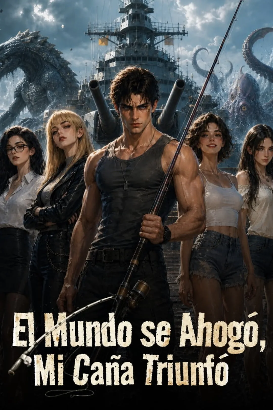 Póster de El Mundo se Ahogó, Mi Caña Triunfó
