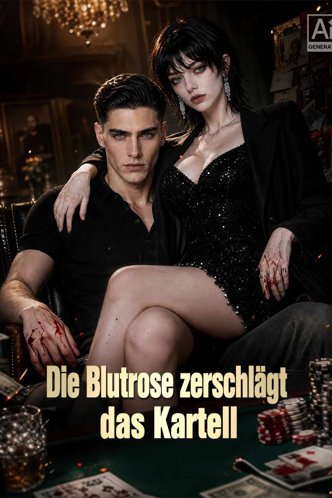 Poster von Die Blutrose zerschlägt das Kartell