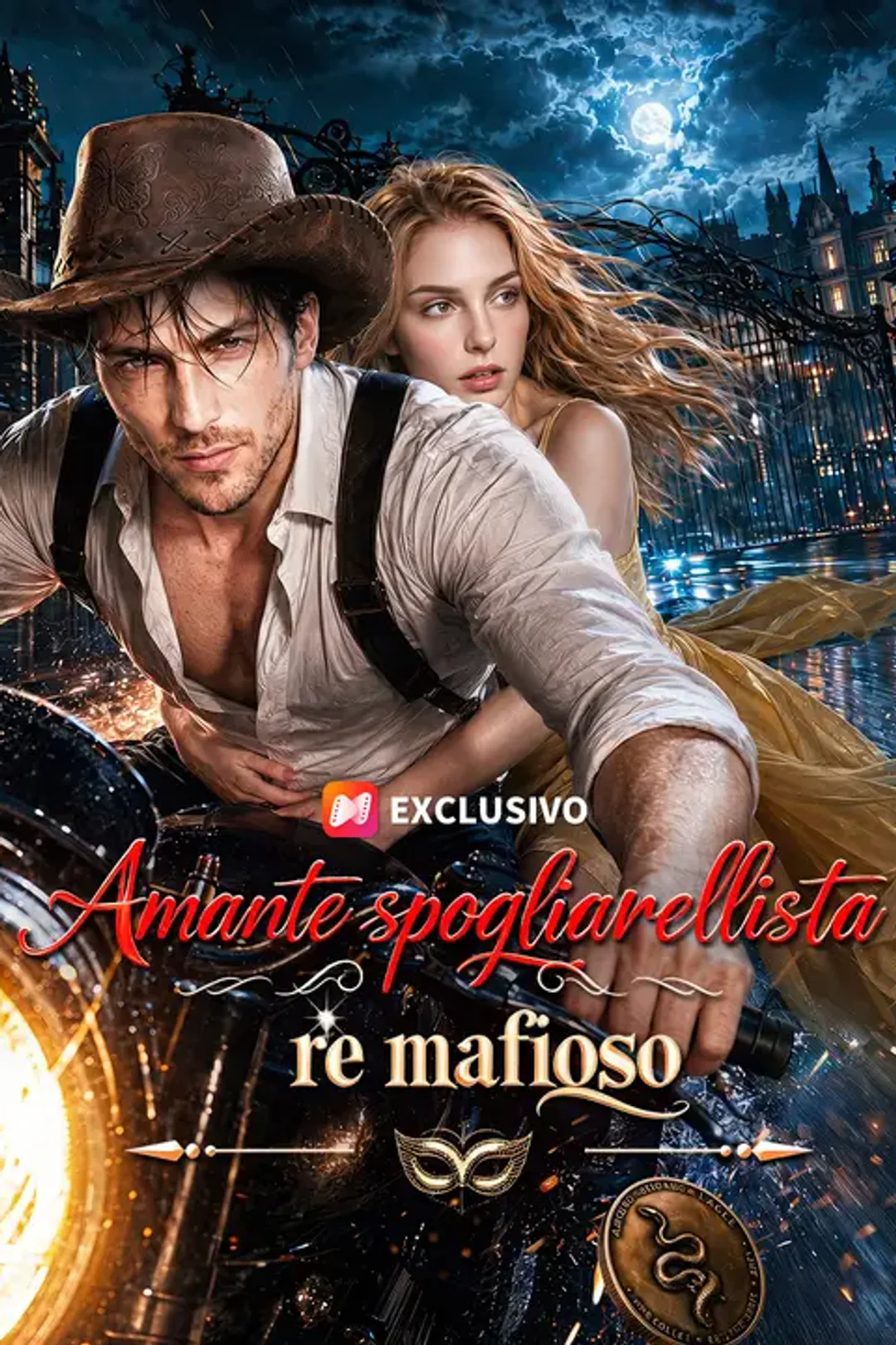 Locandina di Amante spogliarellista, re mafioso